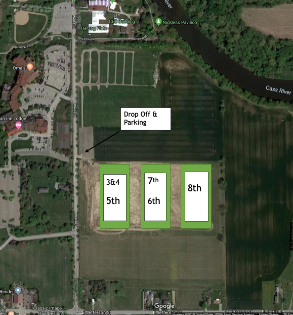 Weiss Street Practice Facility Map Muth Youth Football & Cheer